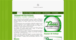 Desktop Screenshot of mudanzastransportesrosas.cl